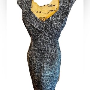 WHBM Dress - Size 6 - Black/White